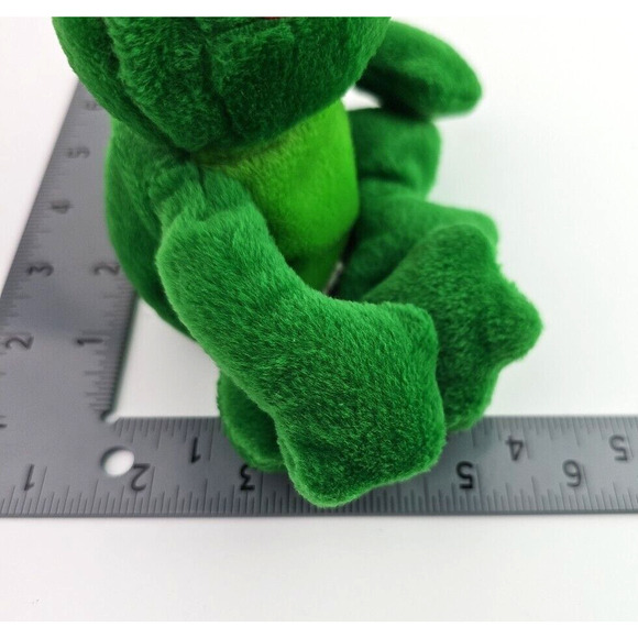 Avon Tad The Frog March 1999 Vintage Full O' Bean Bag 8 in Plush Stuffed Animal - Picture 9 of 9